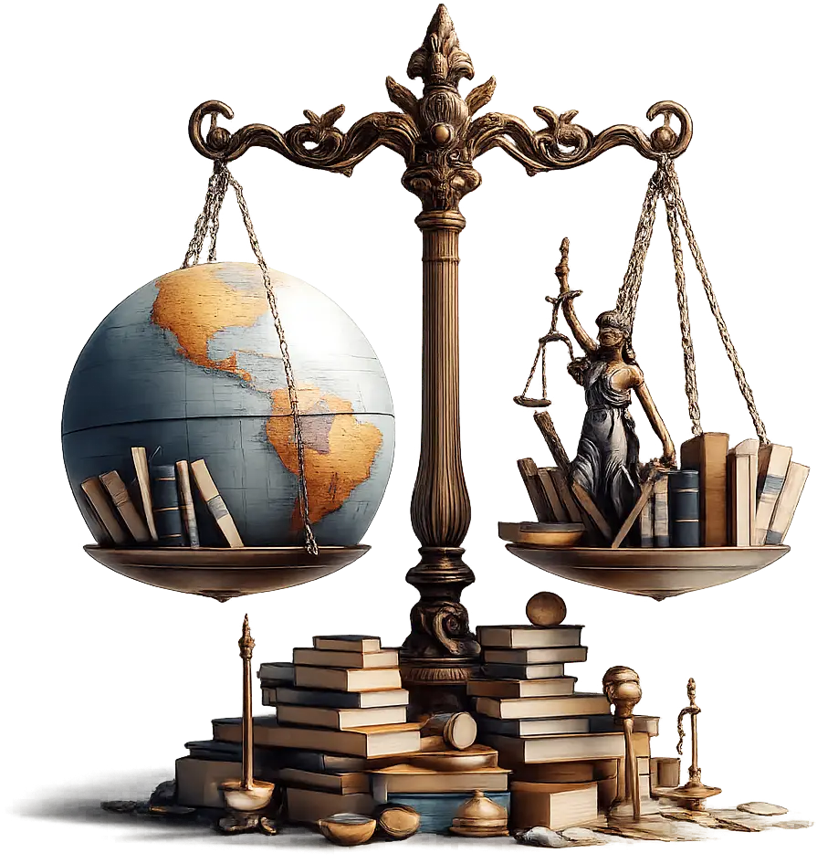 World map representing global document law tracking coverage